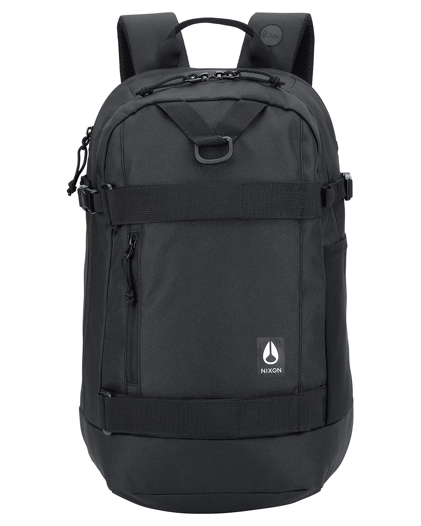 Nixon Gamma Men's Backpack - Durable Black Daypack for Work, Travel & School | Water-Resistant Laptop Backpack with Multiple Pockets