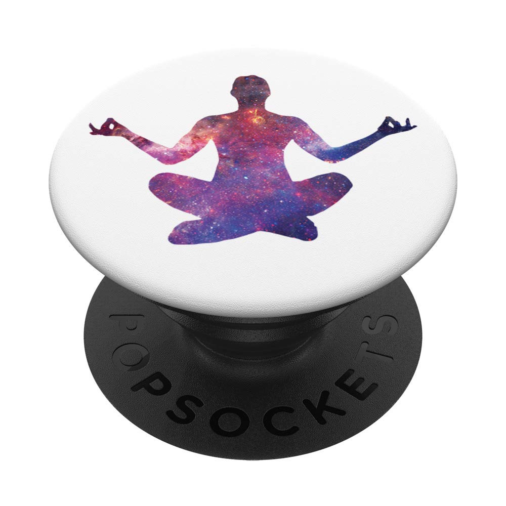 Wellness Watercolor PopSockets PopGrip - Swappable Phone Grip for iPhone, Samsung & Tablets | Perfect for Yoga, Travel & Everyday Use