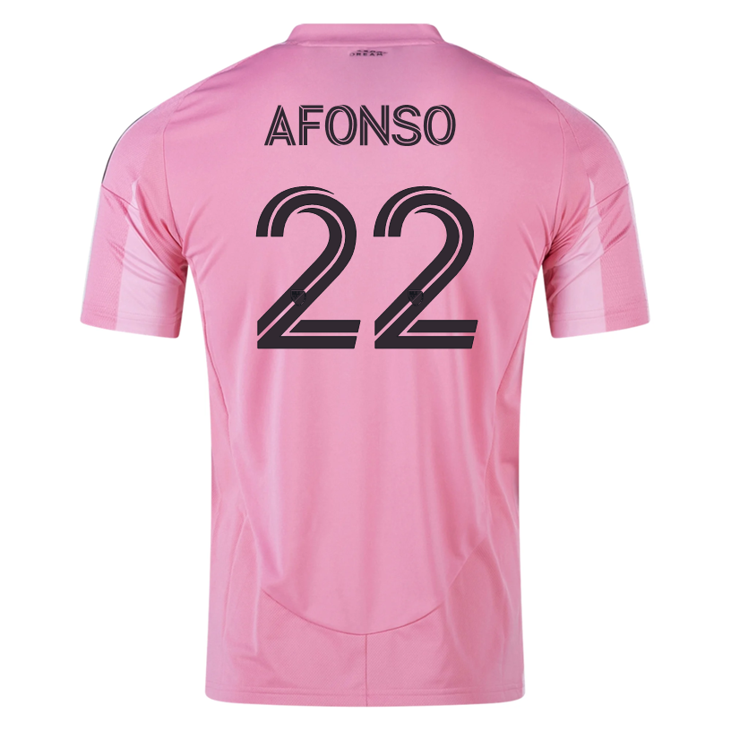 Adidas Afonso Inter Miami CF Home Soccer Jersey 2025/26 - Easy Pink | Authentic Football Shirt for Fans & Players | Perfect for Matches, Training & Casual Wear
