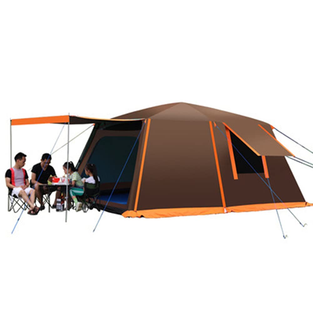 2-3 Person Automatic Pop Up Camping Tent - Waterproof & Windproof Dome Tent with Carry Bag for Family Camping, Hiking, Beach & Outdoor Adventures | Perfect for Backpacking, Picnics, Fishing & Garden Parties