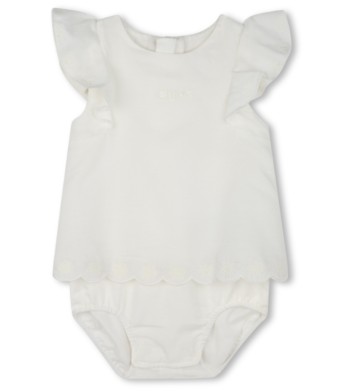 Chloe Baby Shorts & Tunic Outfit Set - 6-12 Months | Soft Cotton Summer Clothes for Girls | Perfect for Playdates & Family Outings