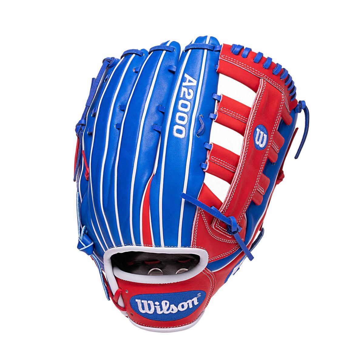 Wilson A2000 13 Inch Slowpitch Softball Glove for Adults - Premium Leather Baseball Mitt for Senior Players, Ideal for Slow Pitch Games & Training