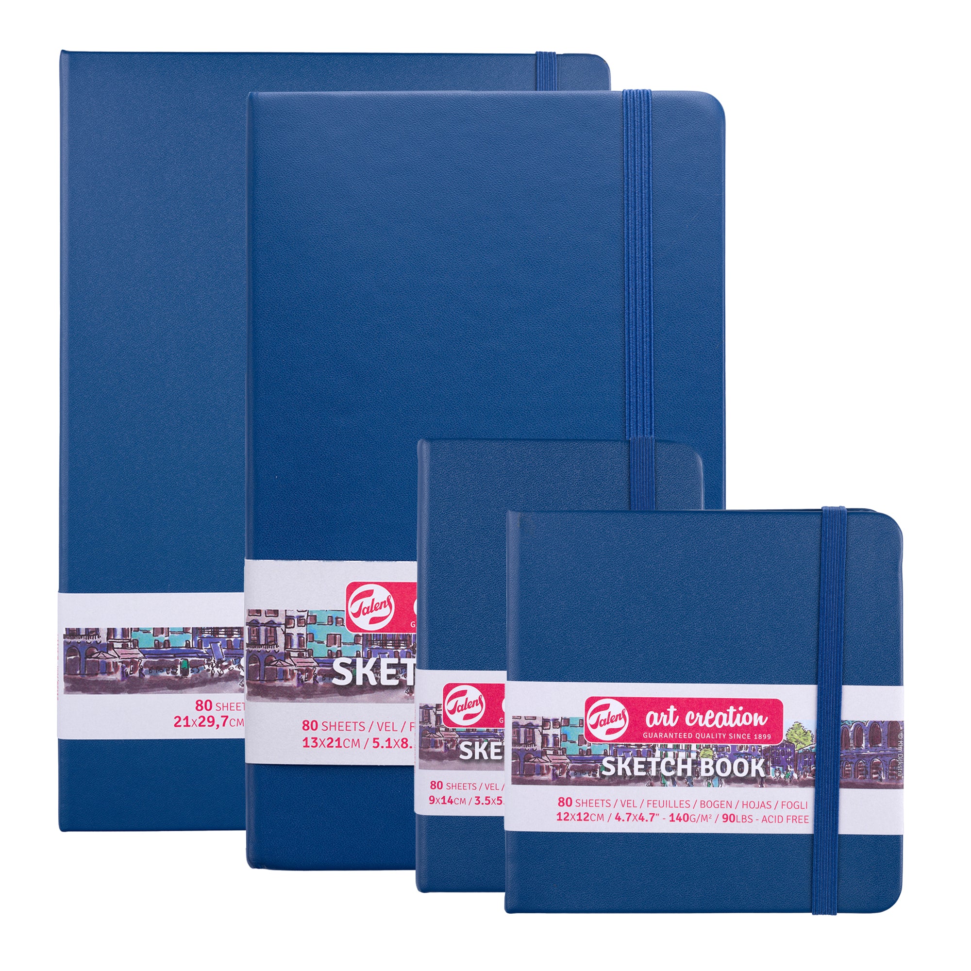 Premium Sketchbook for Artists - Golden Yellow, Acid-Free Paper, 100 Sheets, Spiral Bound - Perfect for Drawing, Sketching, Watercolor & Mixed Media Art Projects