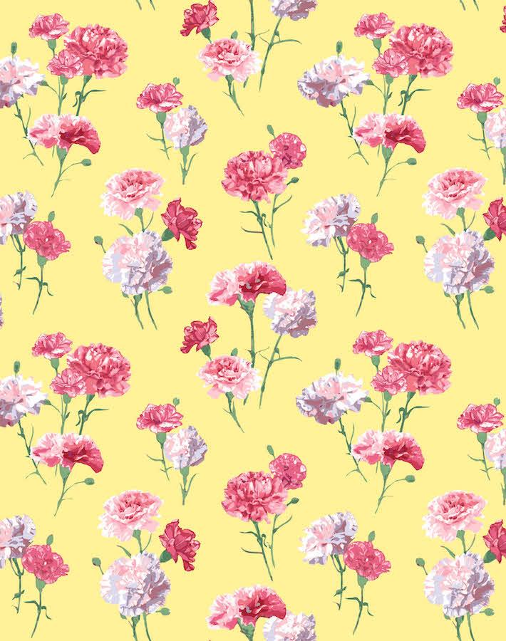 Nathan Turner 'Mamas Favorite' Yellow Wallpaper - Perfect for Nursery, Bedroom & Home Decor