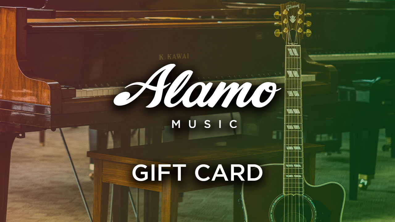Alamo Music Center Gift Card - Perfect for Music Lessons, Instruments & Accessories | Ideal for Birthdays, Holidays & Special Occasions