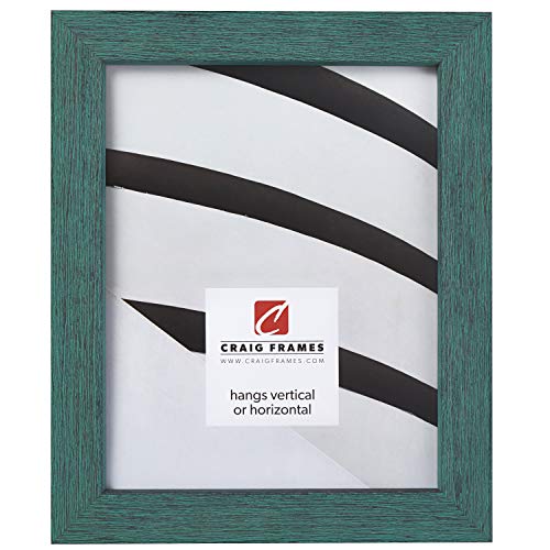 Craig Frames 16x24 Inch Turquoise Wood Picture Frame for Wall Art