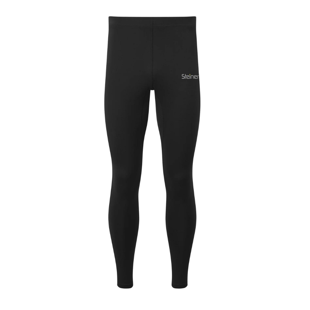 Steiner Men's Soft Tec Active Thermal Leggings - Black | Winter Running & Outdoor Workout Base Layer for Cold Weather