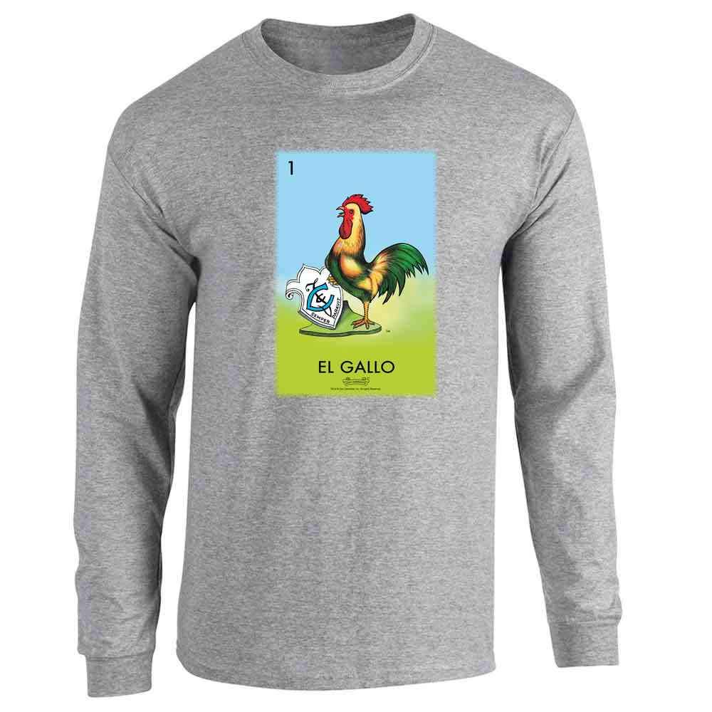 Pop Threads El Gallo Rooster Loteria Card Mexican Graphic T-Shirt for Men - Vintage Latino Cultural Tee - Perfect for Cinco de Mayo, Hispanic Heritage Month & Casual Wear