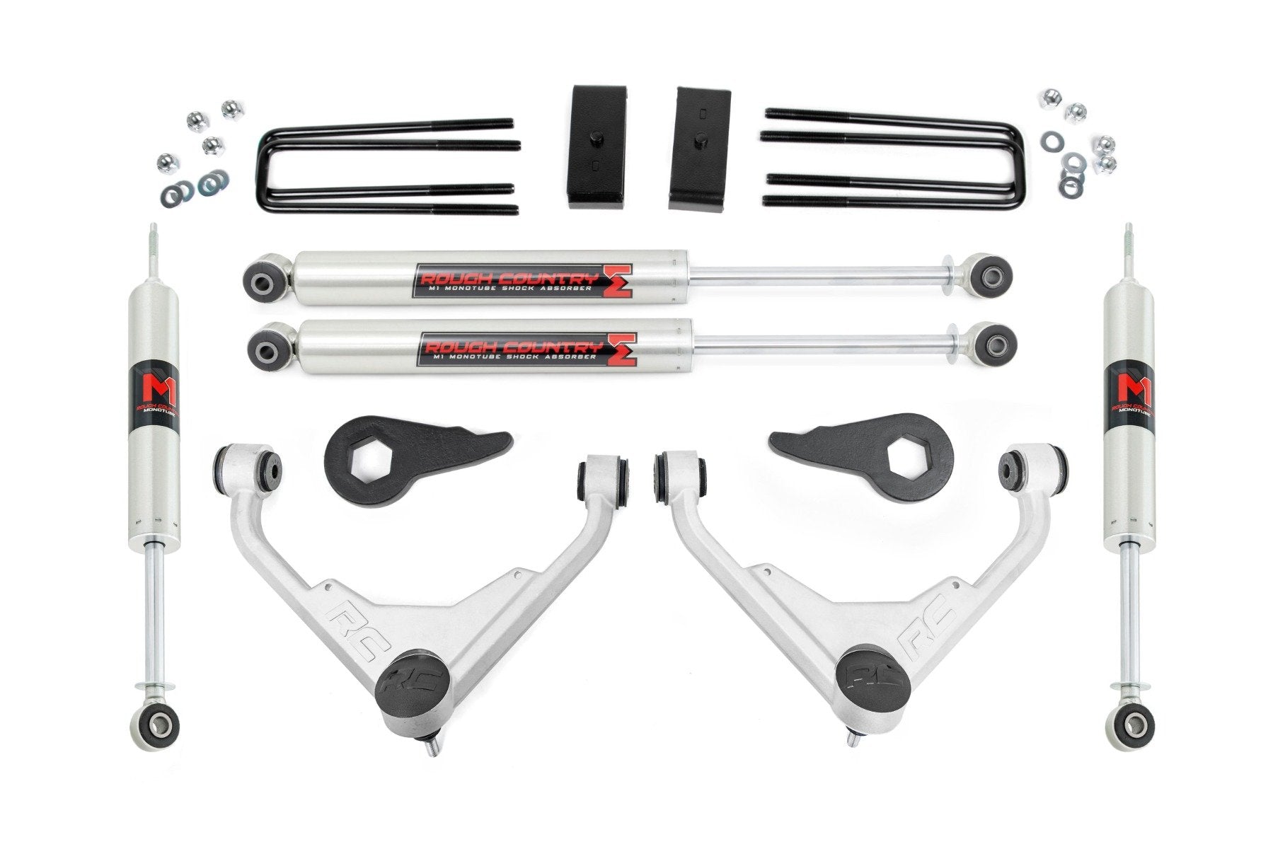 3 Inch Lift Kit for Chevy/GMC Sierra/Silverado 2500 HD & Suburban/Yukon XL 2500 (2001-2010) - Heavy Duty Suspension Upgrade | FT Code M1 85940 | Off-Road & Towing Performance Enhancement