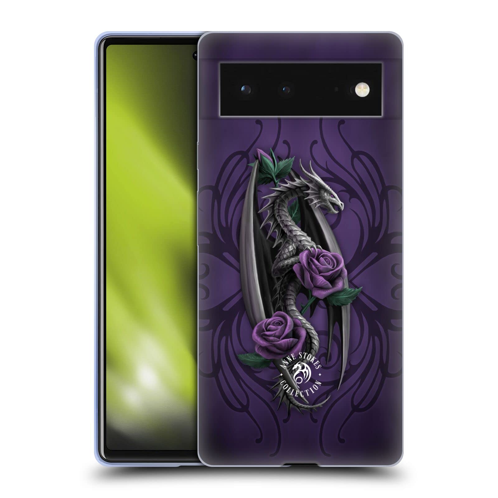 Anne Stokes Beauty Dragons Soft Gel Case for Google Pixel 6 - Fantasy Art Protection