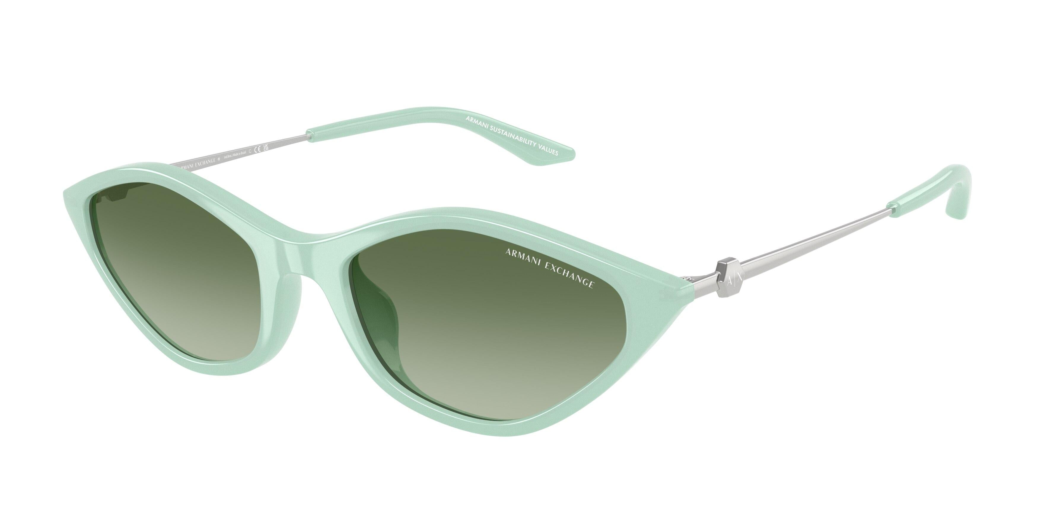 Armani Exchange 4152SU Polarized Sunglasses for Men & Women - UV Protection Aviator Style Shades for Driving, Beach & Outdoor Activities