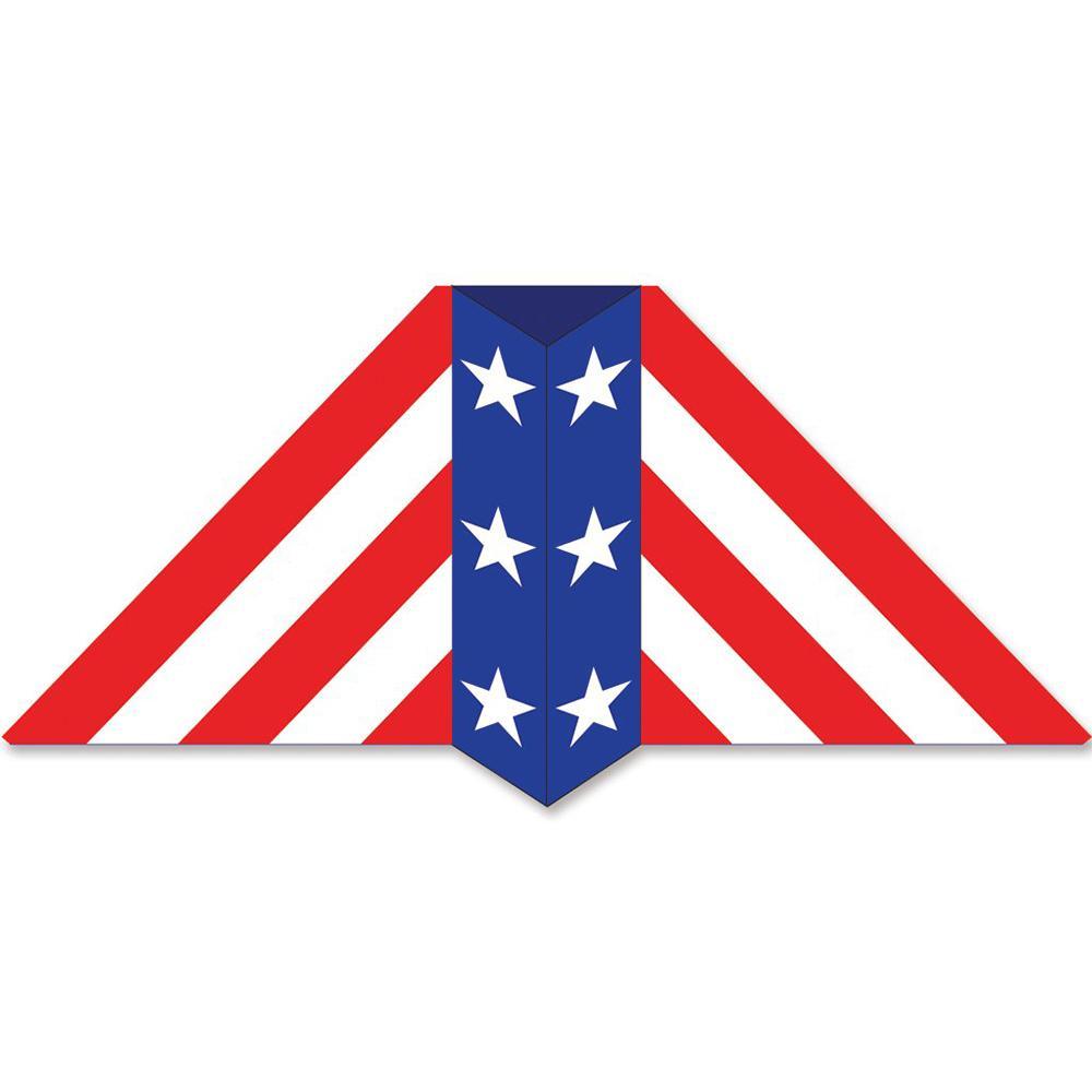16 Ft Tunnel Delta Patriotic - American Flag Theme Inflatable Party Arch for 4th of July, Memorial Day, Independence Day Celebrations - Perfect for Backyard BBQs, Parades, and Outdoor Events