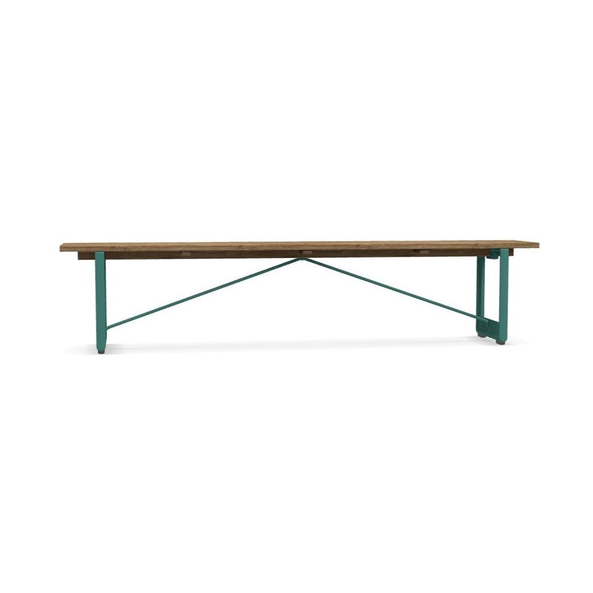 Brut Bench 220x63 cm - Modern Solid Wood Dining Table Bench for Kitchen, Dining Room & Outdoor Patio - Sturdy & Stylish Seating Solution