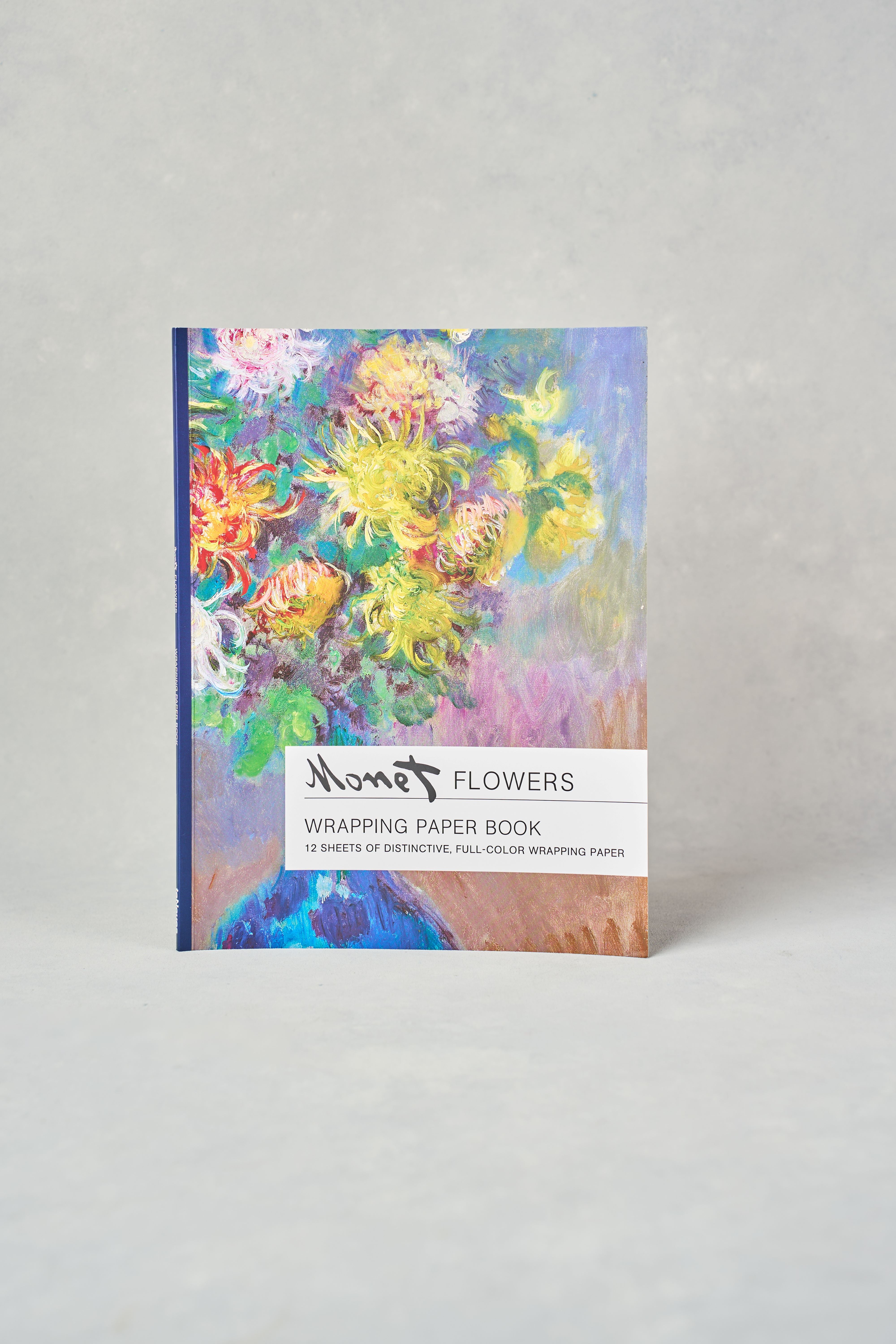 Claude Monet Art Wrapping Paper - Floral Watercolor Gift Wrap for Birthdays, Weddings & Special Occasions