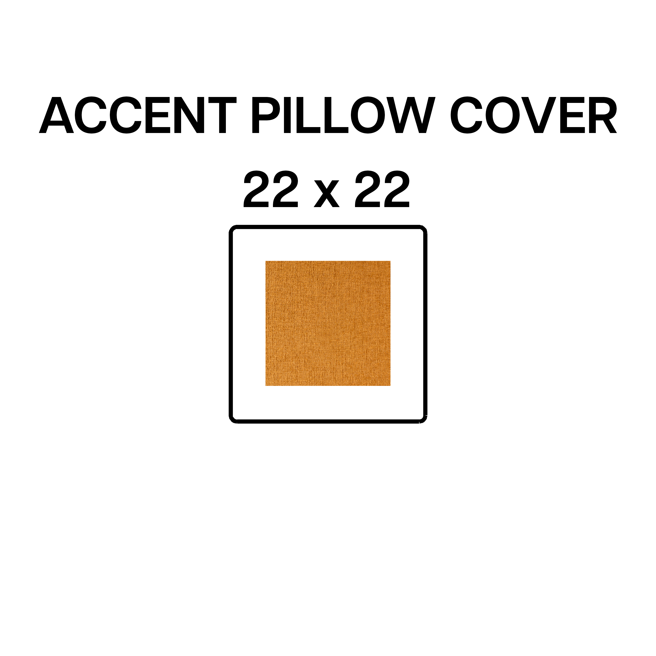 22x22 Amber BP 643 47 Decorative Throw Pillow Cover - Boho Chic Accent Cushion for Sofa, Bed & Home Decor