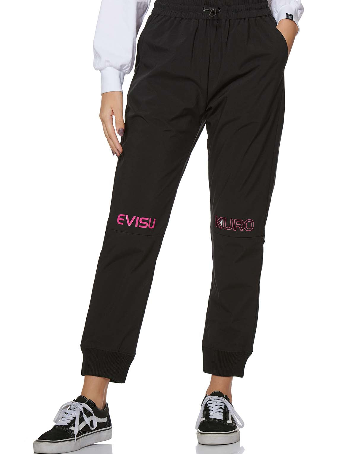 Breathable Knee Zipper Sports Pants for Men & Women - Comfortable Workout Running Jogging Yoga Pants - Perfect for Gym, Training & Outdoor Activities