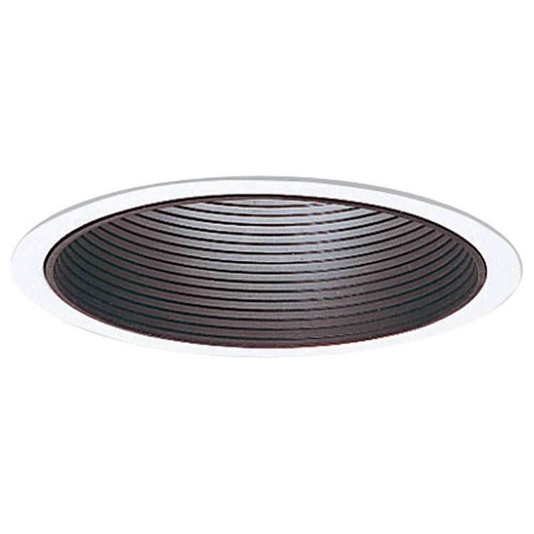 6 Step Baffle Recessed Light Trim - Energy Efficient LED Downlight for Kitchen, Living Room & Bedroom Ceiling Lighting