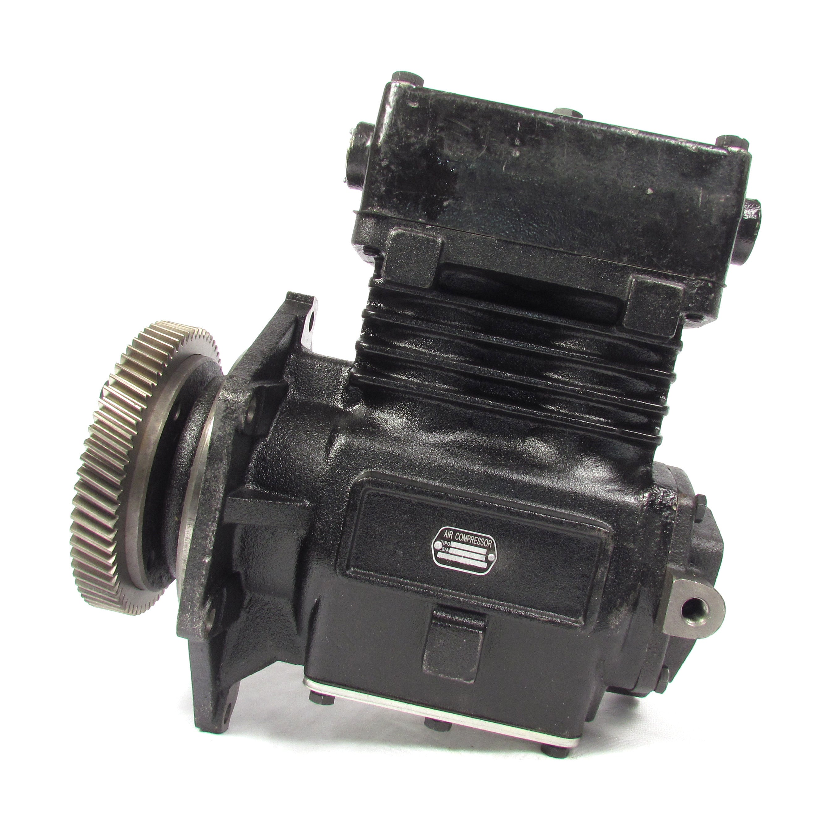 Detroit Tu Flo 550 Air Brake Compressor - Replacement for 109429 & F224888 | Heavy Duty Truck & Trailer Brake System Repair