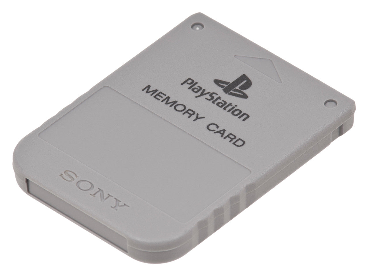 Original PlayStation Memory Card 8MB - Grey - Save Game Data for PS1 & PS2 - Perfect for Classic Gaming & Backup Storage