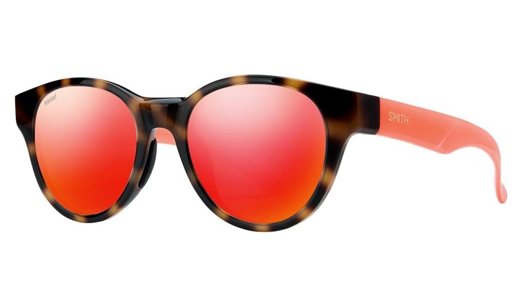 Smith Snare Carbonic Polarized Sunglasses - Havana Sunburst Frame - UV Protection for Men & Women - Perfect for Driving, Beach & Outdoor Activities