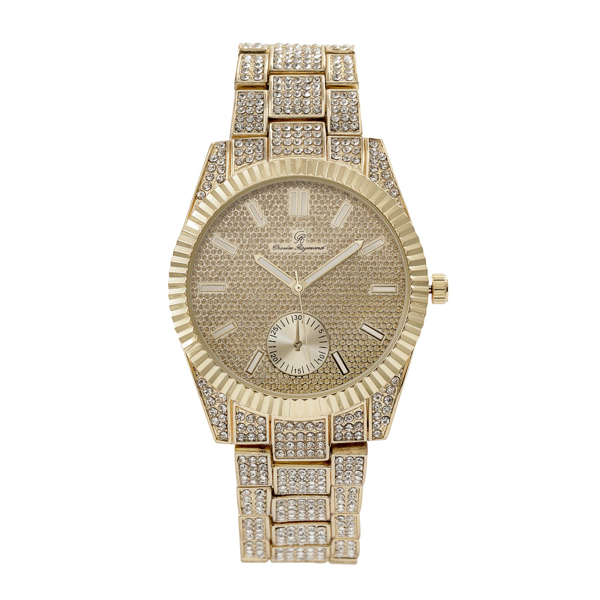 Charles Raymond Stylish Men's Hip Hop Watches with Bling - Trendy 2023 Collection | Perfect for Streetwear, Parties & Gifts