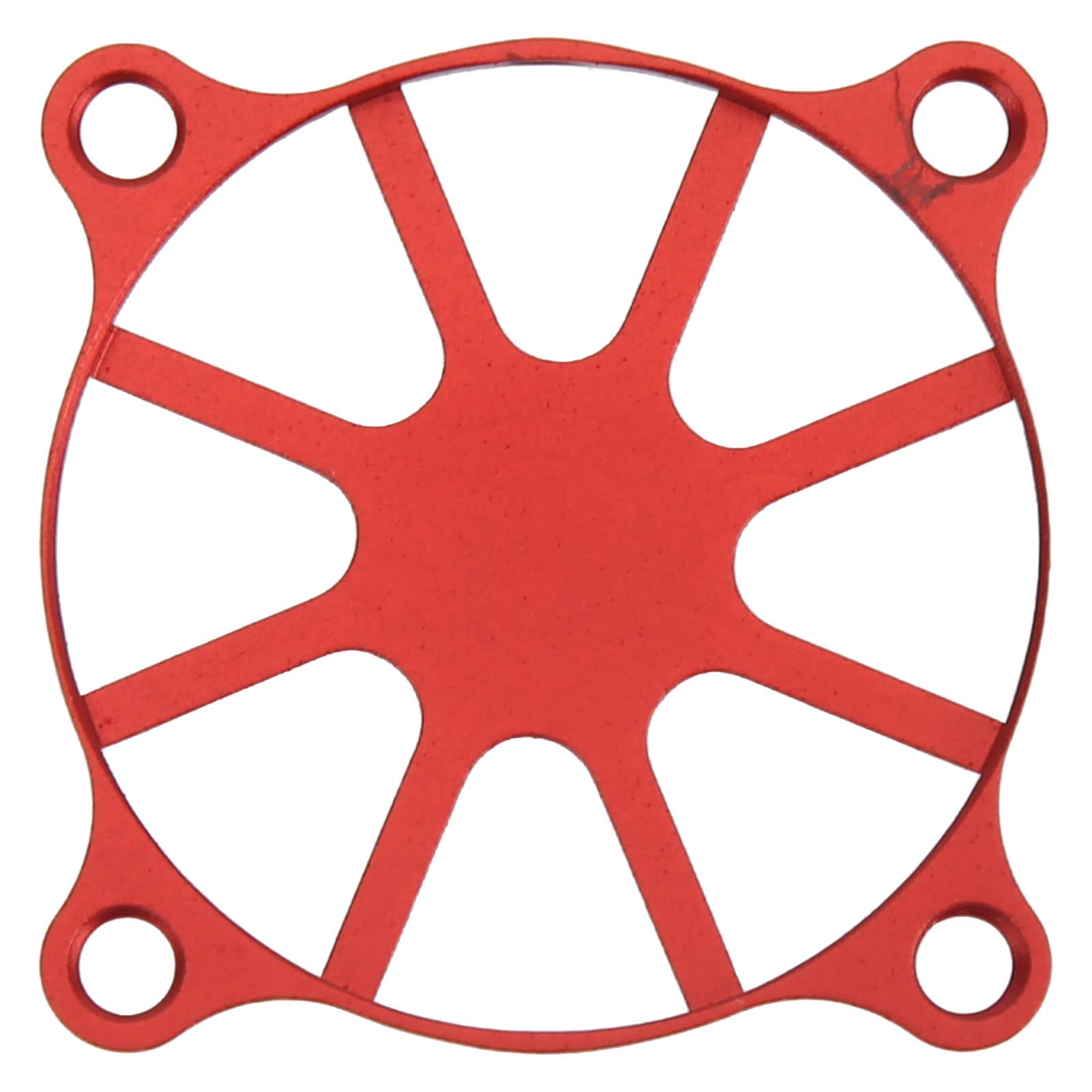 VGEBY Aluminum Alloy RC Car Motor Cooling Fan Cover - Red Heat Dissipation Protective Fan Cover for RC Vehicles | Durable Cooling Solution for RC Cars, Trucks & Hobby Models
