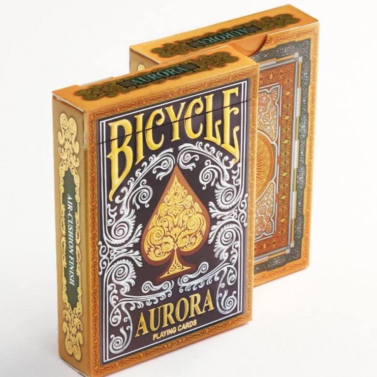 Aurora Bicycle Playing Cards - Premium Quality Poker Cards for Magic Tricks, Card Games & Collectibles - Perfect for Poker Nights, Magic Shows & Gifts