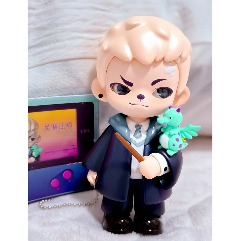 Dark Magician Yu-Gi-Oh! Trading Card Game Collectible - Boy Rayan Game Life Series | Perfect for Duels, Tournaments & Anime Fans Collection