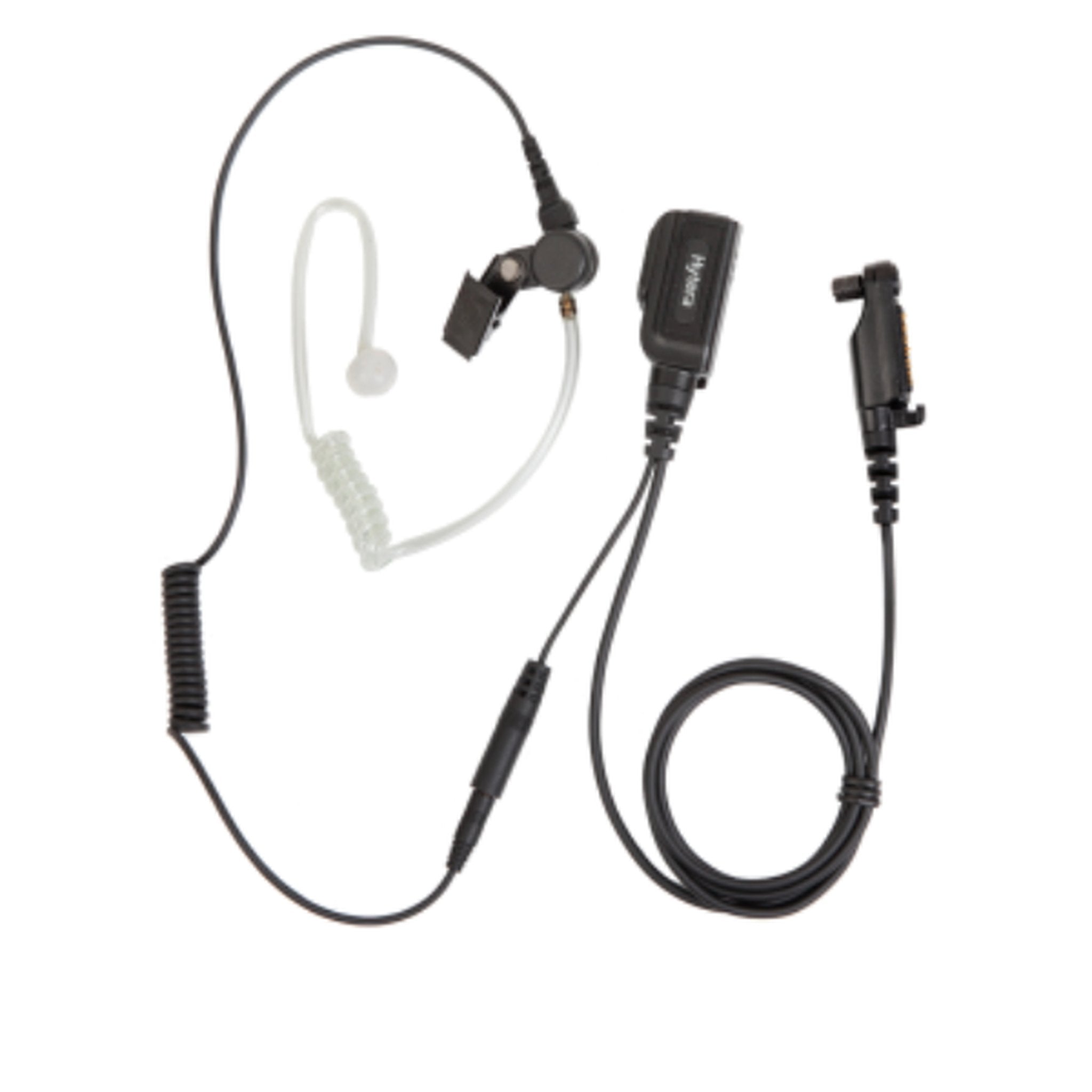 Hytera EAN22 Surveillance Kit with Acoustic Tube & PTT/Mic Cable - Professional Covert Monitoring for Security & Law Enforcement Operations