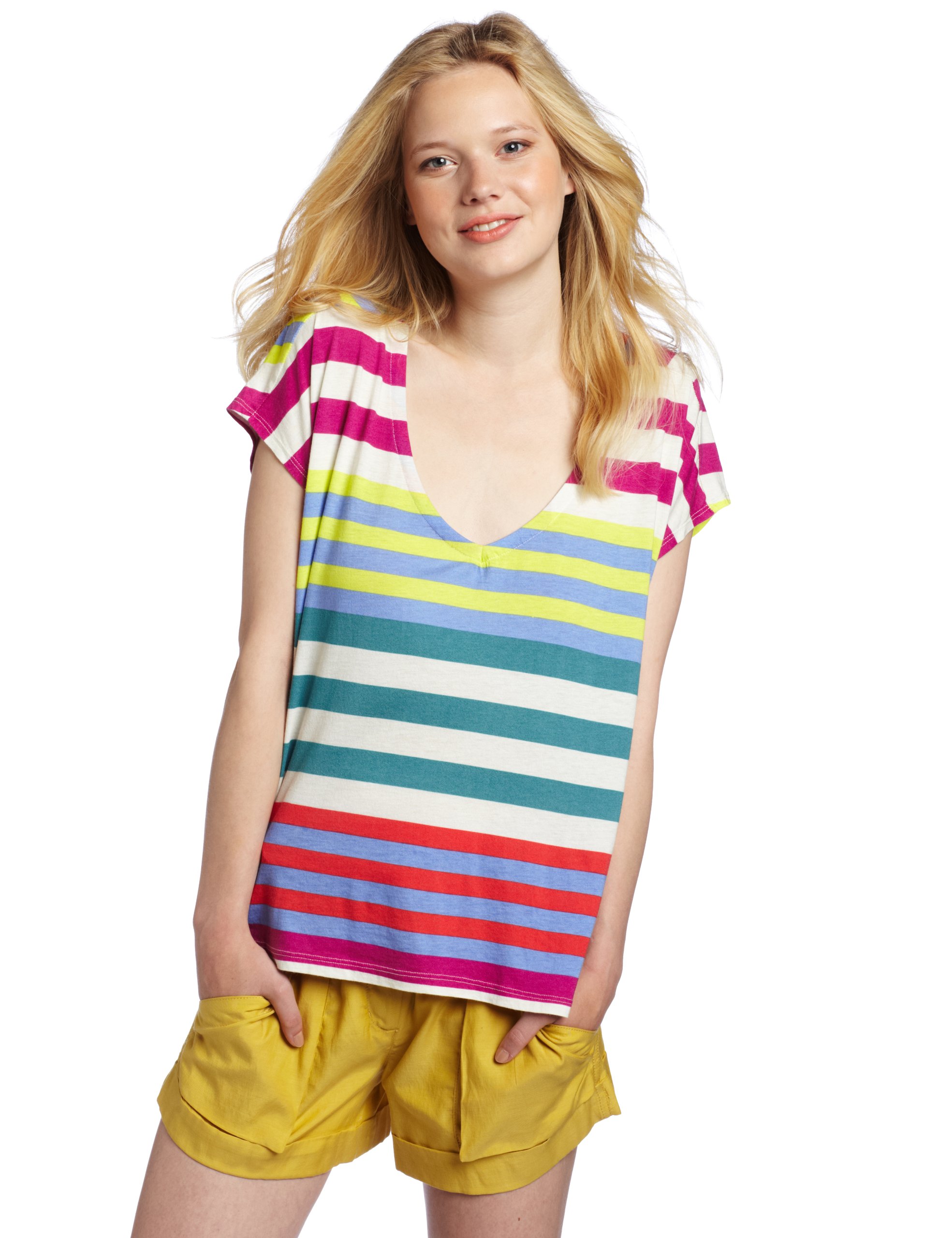 Stylish Women's Striped Boxy T-Shirt | Trendy Casual Top for Everyday Wear | Perfect for Outfits, Layering & Street Style Fashion