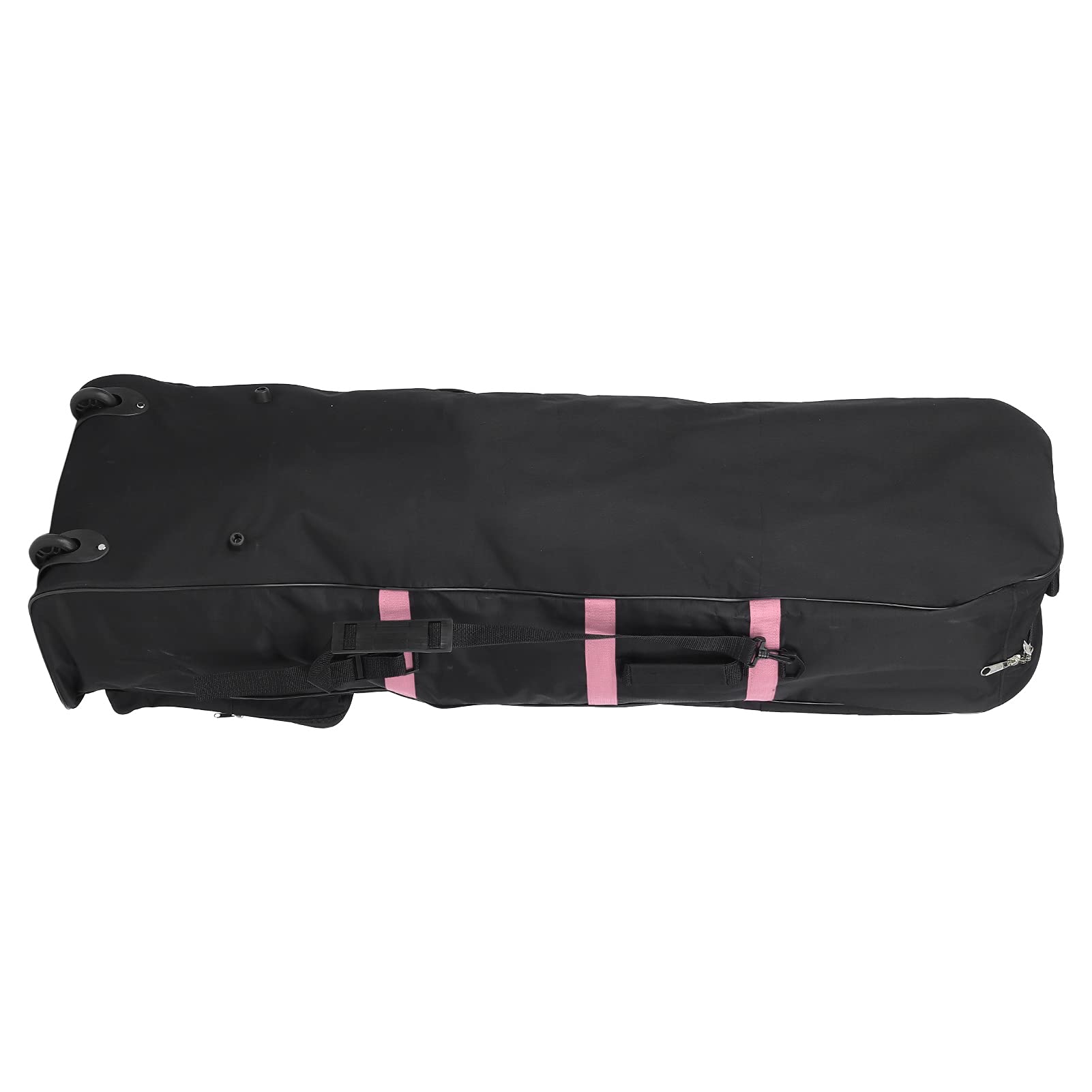 Pink Rolling Ball Travel Bag with Wheels - Durable Sports Equipment Storage for Soccer, Basketball & Volleyball - Perfect for Travel, Gym & Team Practices