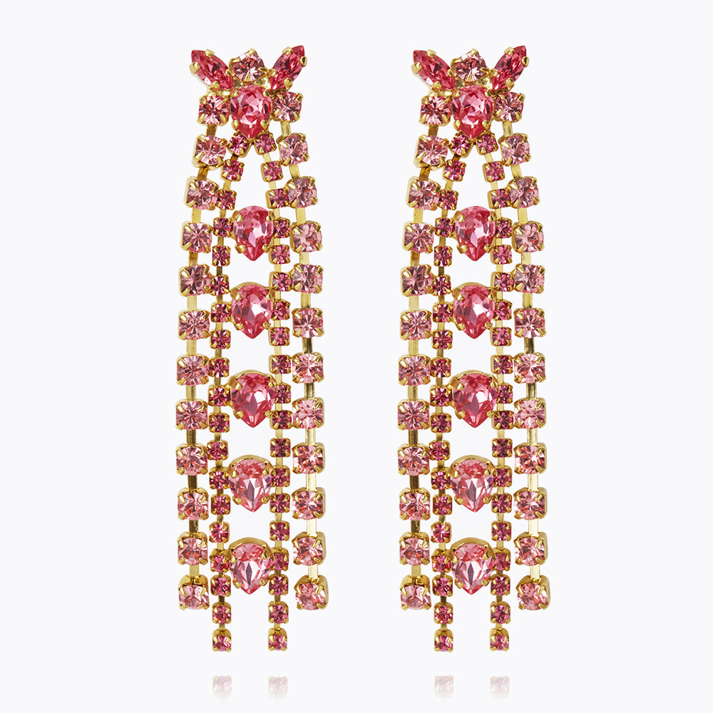 Petite Penelope Earrings - Pink Combo | Elegant Dainty Jewelry for Women | Perfect for Date Nights & Special Occasions
