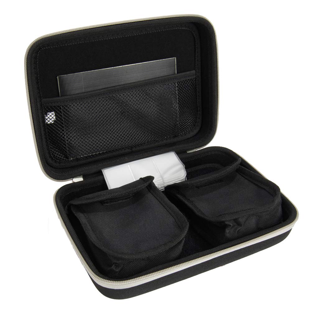 Compact Point and Shoot Camera Case with Charger Pocket & Accessory Storage - Travel Pouch for Digital Cameras - Perfect for Vacations, Hiking & Everyday Carry