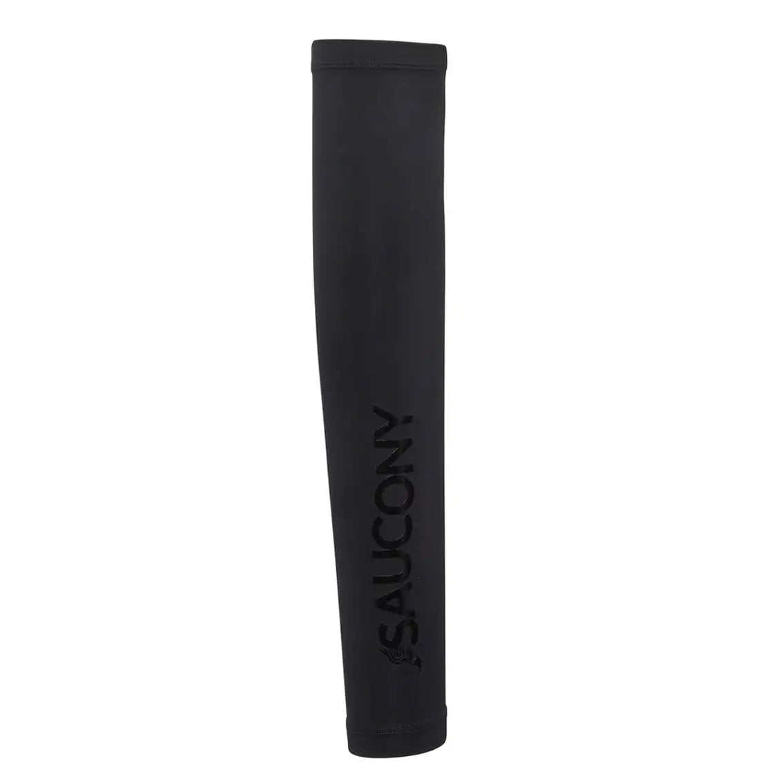 Saucony Fortify Arm Sleeves - UV Protection, Breathable & Compression Running Sleeves for Men & Women (Black) - Perfect for Running, Cycling, Hiking & Outdoor Sports