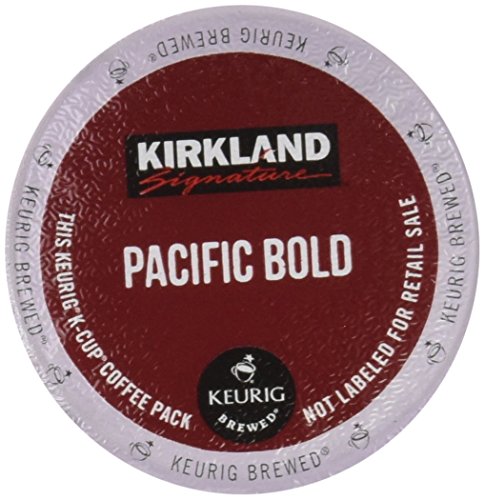 Kirkland Pacific Bold K-Cups, 100 Count - Premium Dark Roast Coffee Pods for Keurig Brewers | Perfect for Home, Office & Morning Coffee Routine