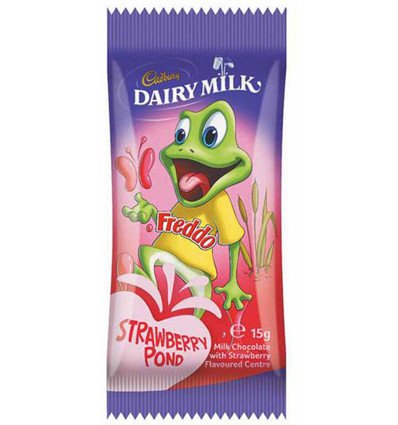 Cadbury Dairy Milk Freddo Frog Strawberry Chocolate Bars 15g x 72 Pack - Bulk Candy for Parties, Gifts & Snacking