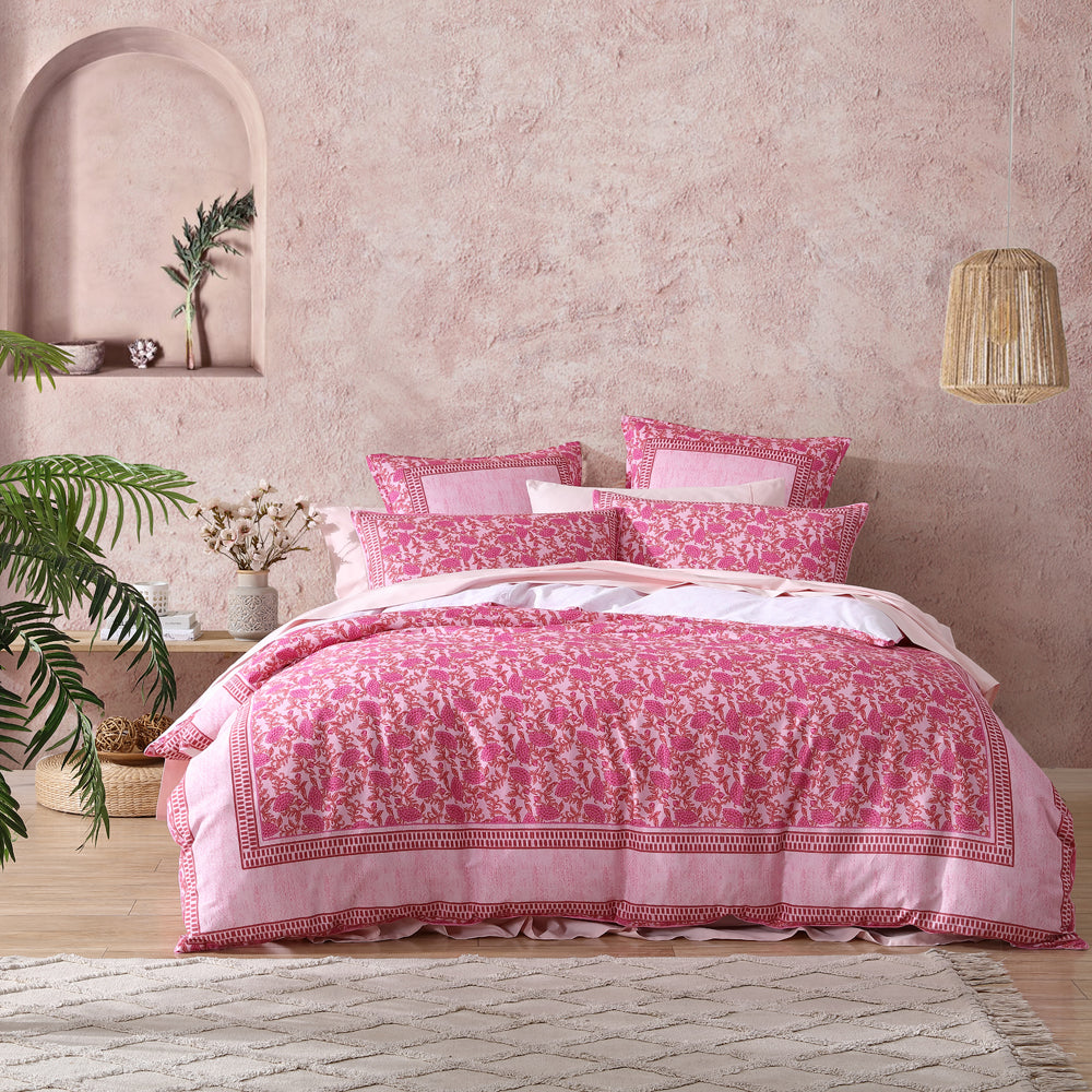 Gatika Queen Size Quilt Cover Set - Soft Luxury Bedding with Zipper Closure | Perfect for Master Bedroom, Guest Room & Hotel Decor