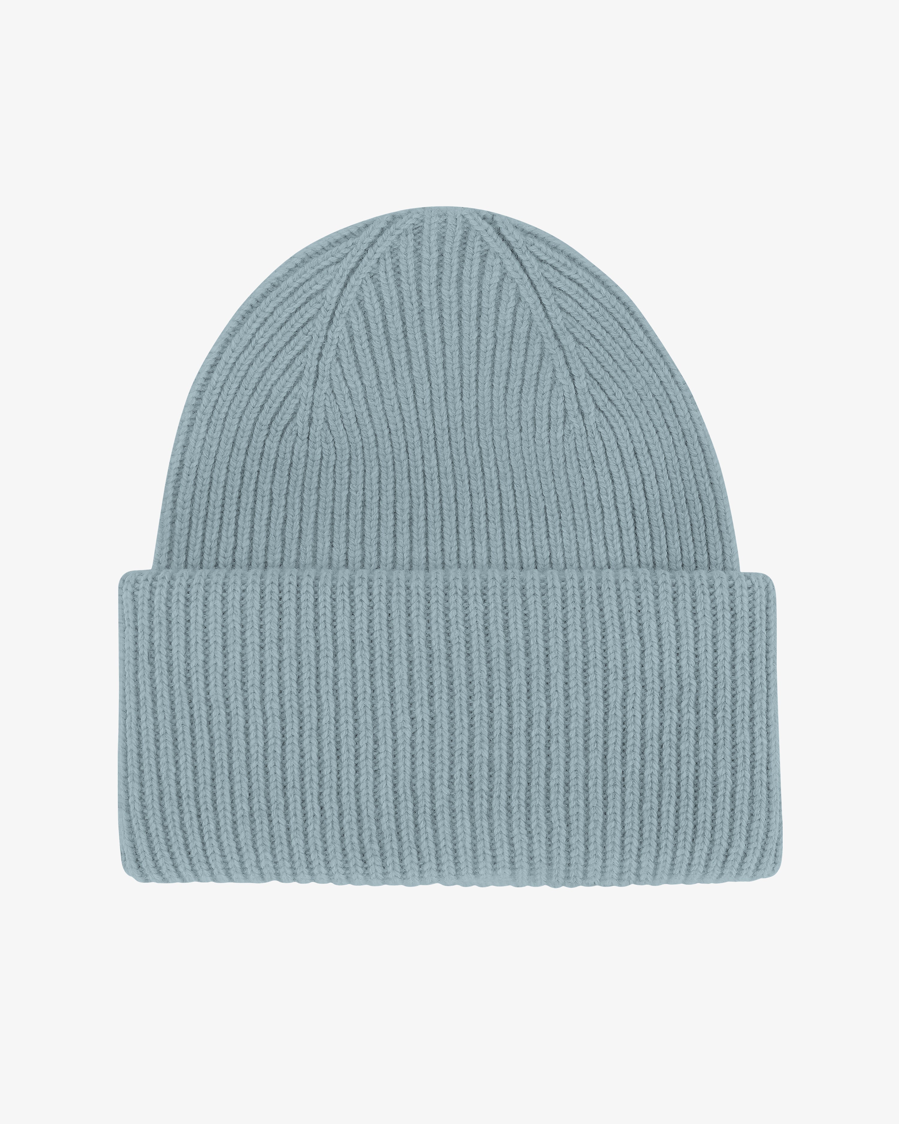 Premium Merino Wool Beanie for Men & Women - Soft & Warm Winter Hat in Stone Blue - Perfect for Skiing, Hiking & Outdoor Activities