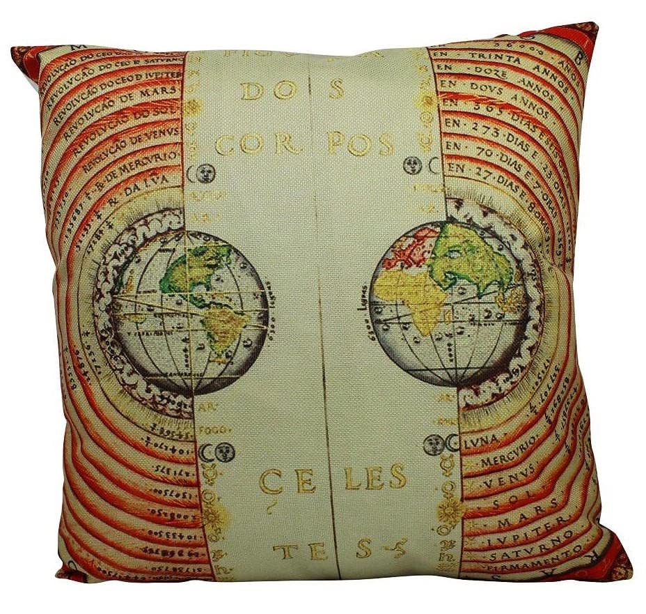 Constellation Pillow Cover - Solar System & Stars Map Throw Pillow for Home Decor | Perfect for Bedroom, Living Room & Dorm Decor | Space Themed Gift Idea