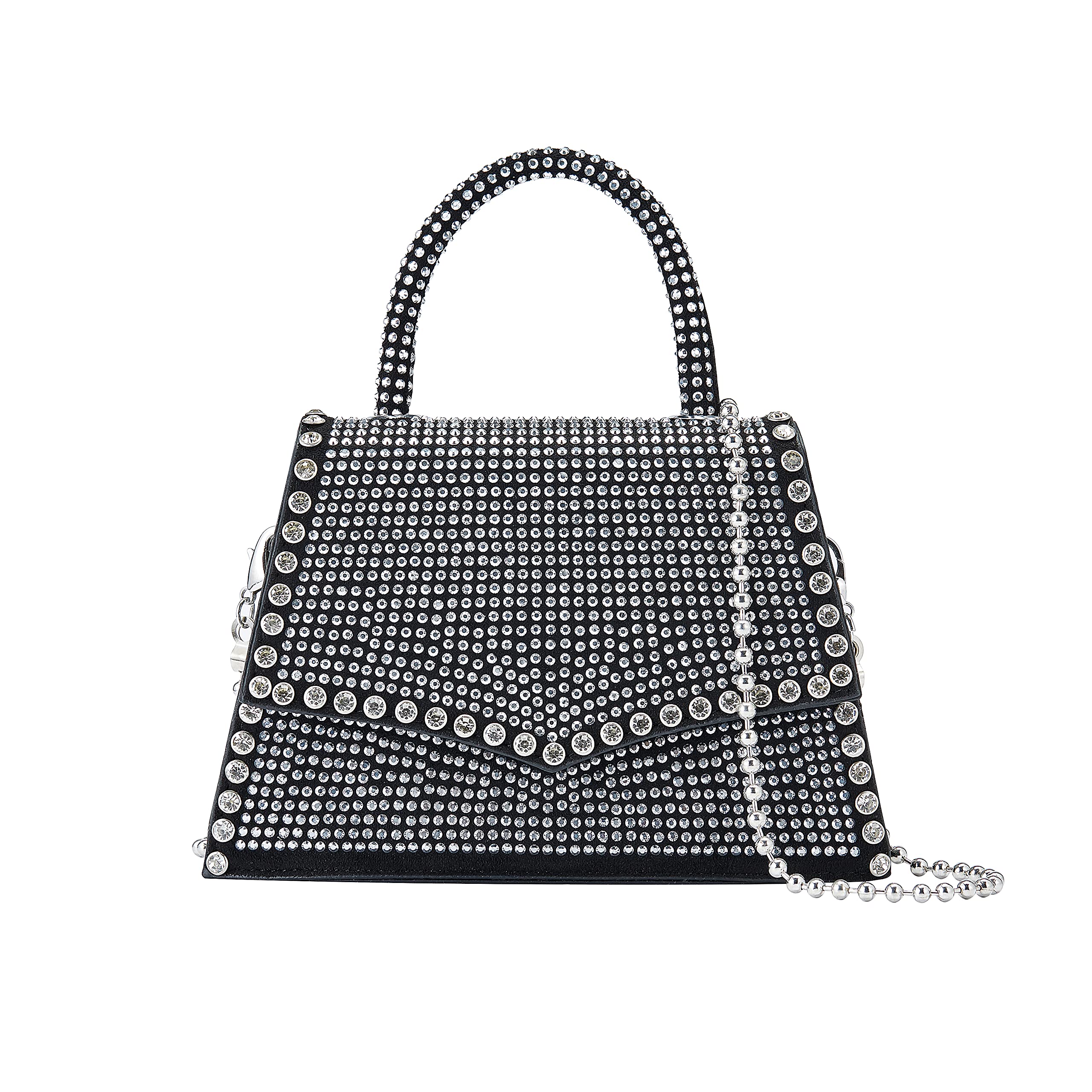 Sparkly Rhinestone Beaded Clutch Purse for Women - Elegant Evening Handbag with Glitter Detailing | Perfect for Parties, Weddings & Special Occasions