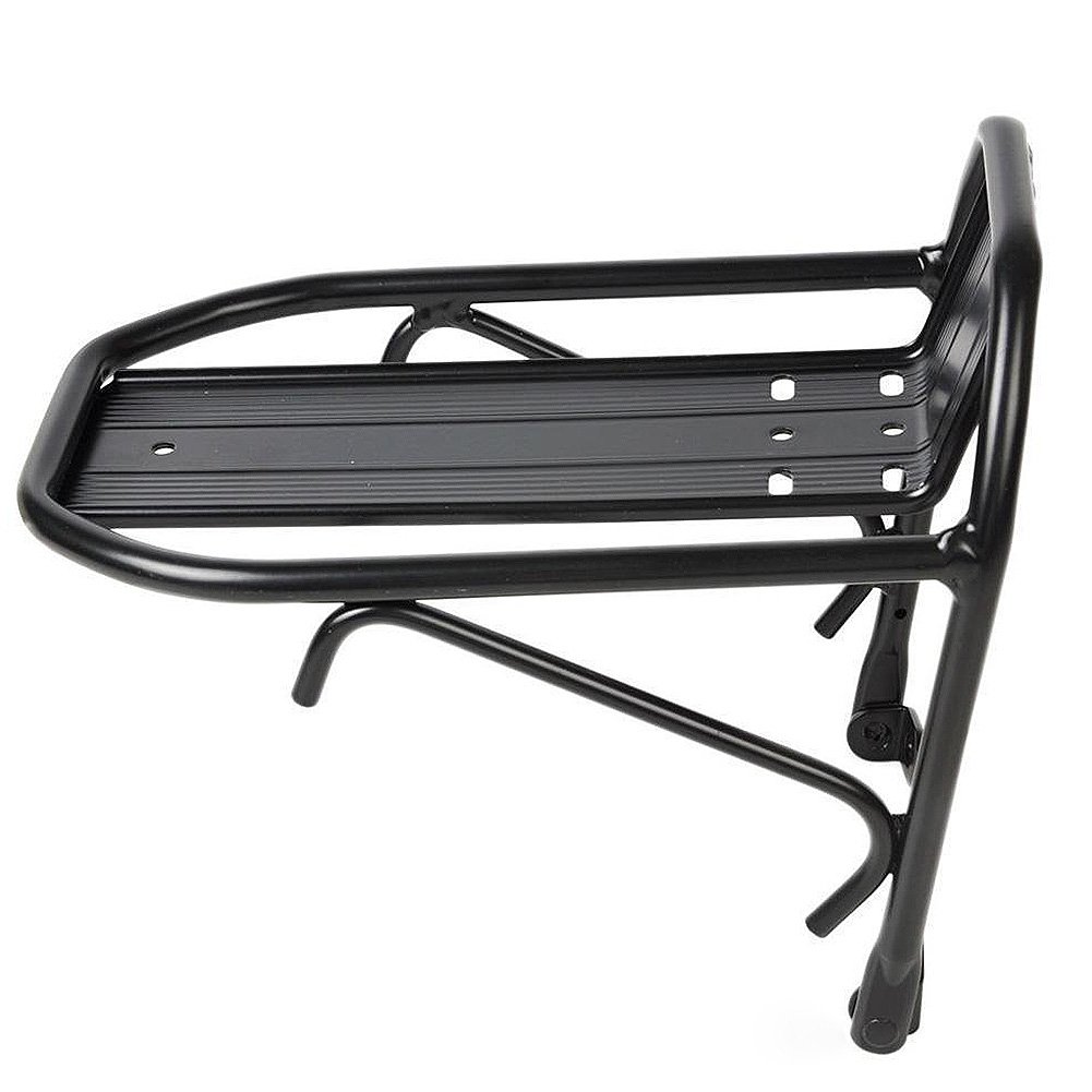 Bolt-On Bicycle Carrier Rack - Lightweight Aluminum Alloy Front Bike Rack with Fenders & Cargo Platform for Luggage, Pet Carrier | Perfect for Commuting, Grocery Shopping & Outdoor Adventures