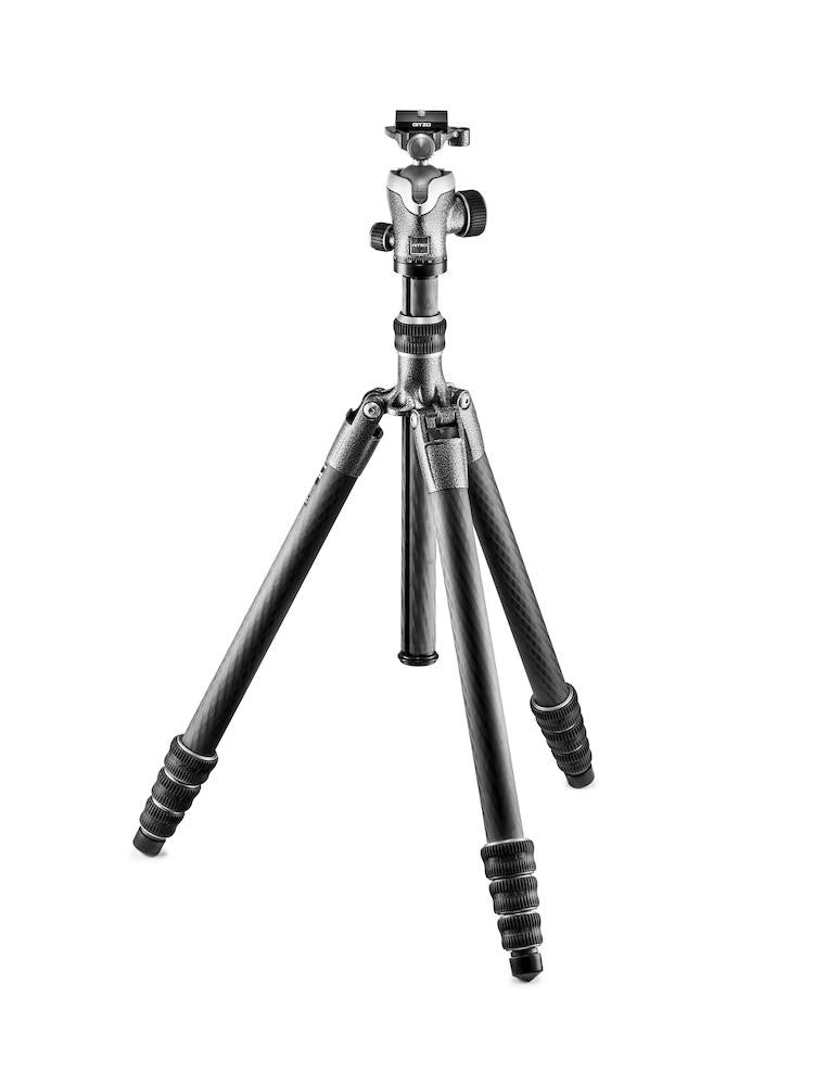 Gitzo GH2545T Carbon Fiber Travel Tripod with GH1382QD Ball Head - Compact & Lightweight for Travel Photography, Hiking & Outdoor Adventures