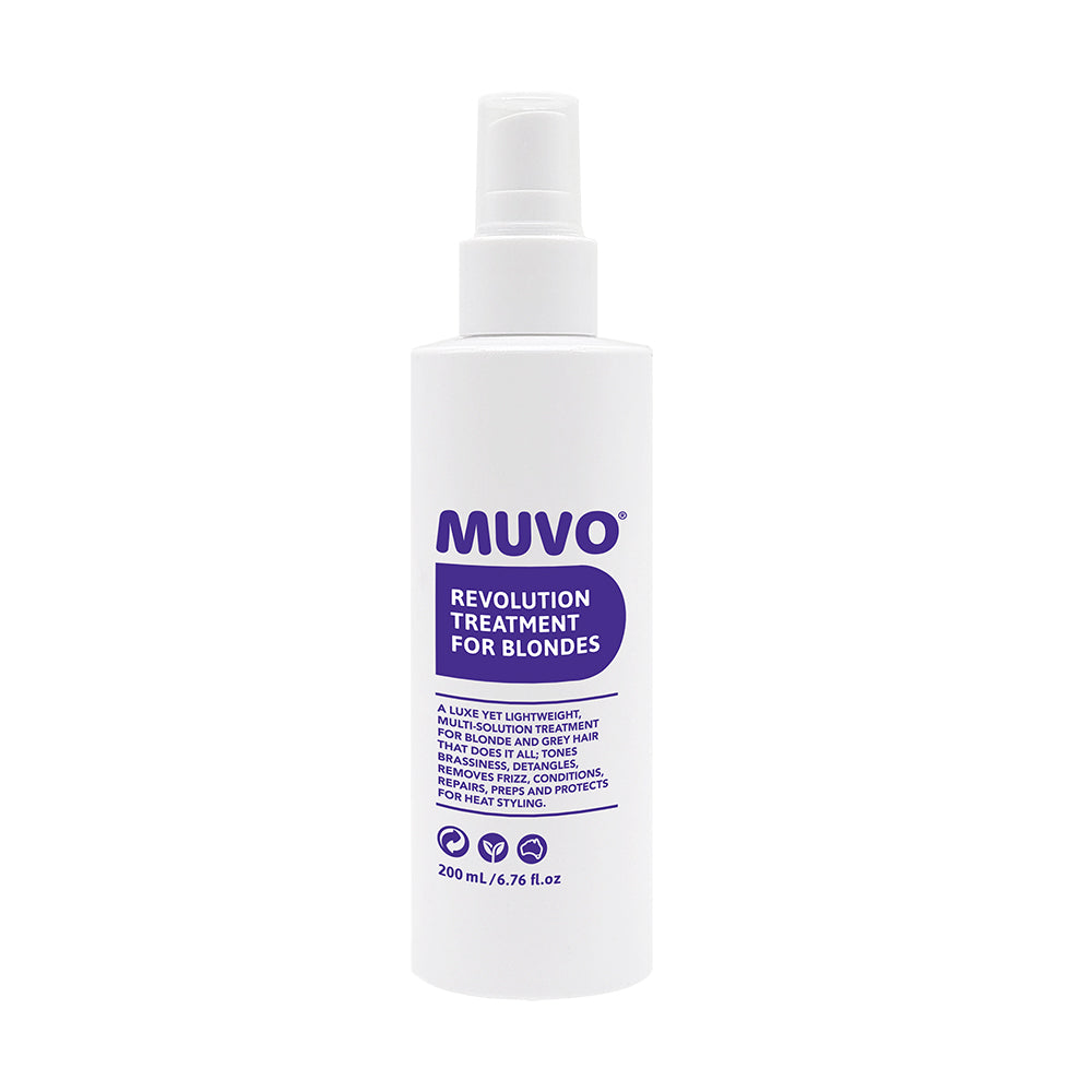 Muvo Revolution Blonde Hair Treatment - Brightening & Toning for Blonde Hair - Perfect for Salon & At-Home Use