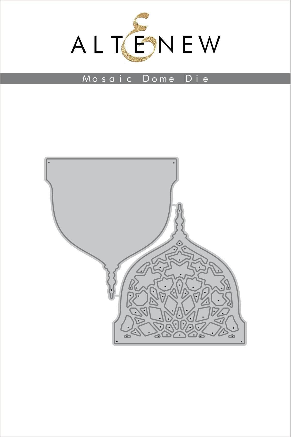 Mosaic Dome Die Set for Card Making, Scrapbooking, and DIY Crafts – Perfect for Handmade Greeting Cards, Invitations, and Paper Art Projects