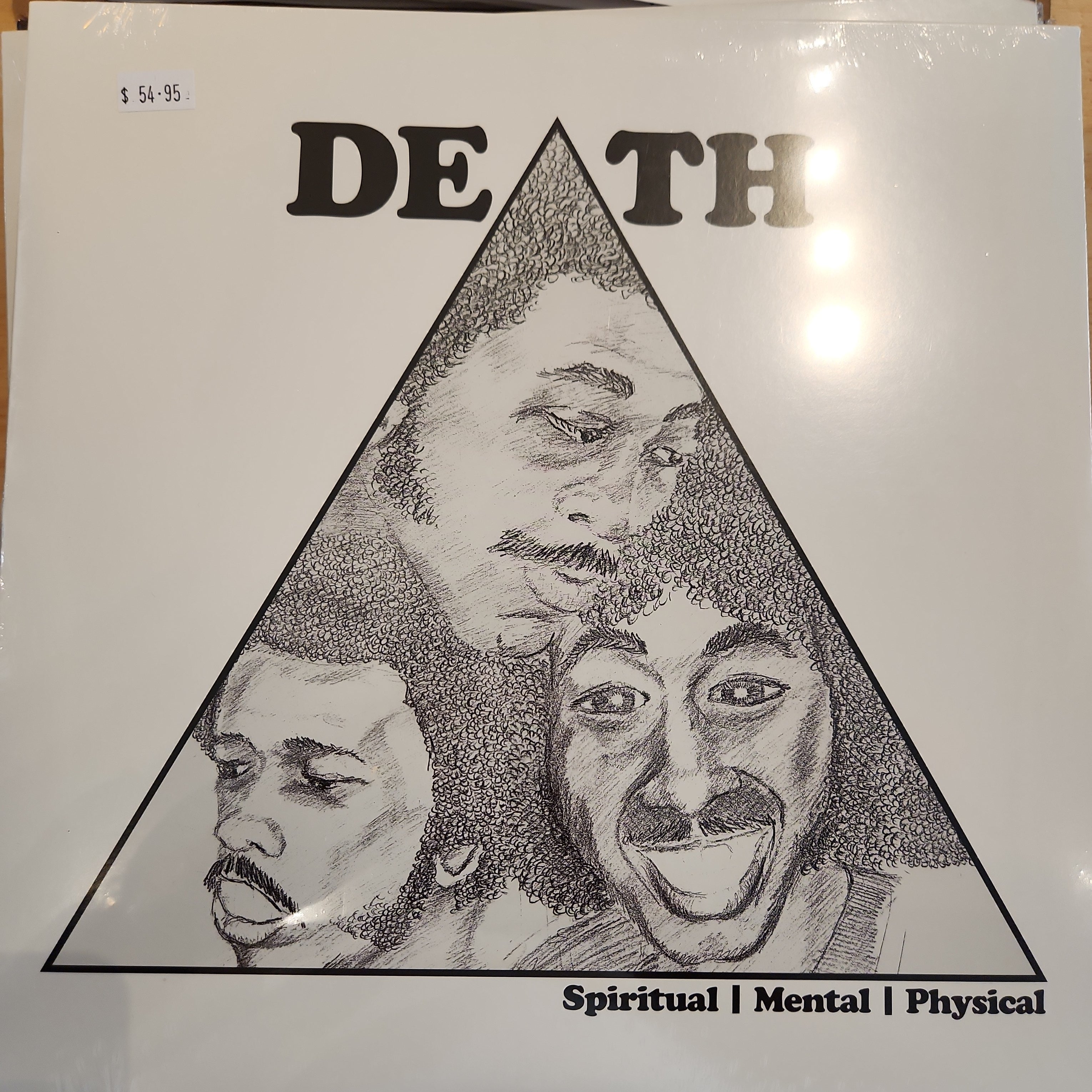 Death Spiritual, Mental, Physical Vinyl LP Record | Limited Edition Collector's Item | Perfect for Meditation, Yoga & Music Therapy Sessions