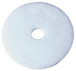 17 Inch White Floor Pads - Pack of 5 - Non-Slip, Durable Floor Protection for Home Gym, Yoga, and Workout Areas