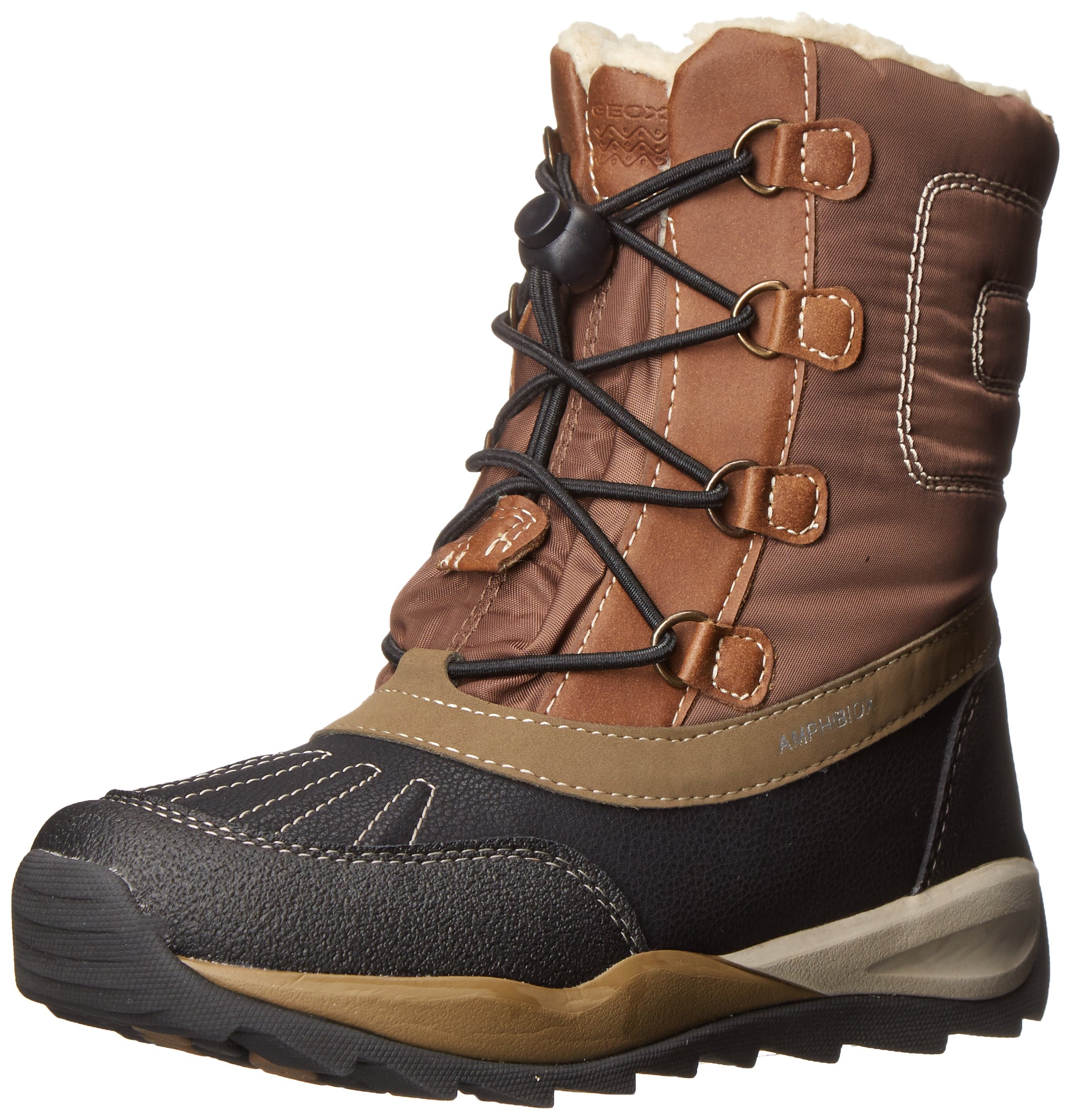 Geox J Orizont ABX 2 Waterproof Hiking Boots for Boys - Toddler/Little Kid/Big Kid Sizes - Lightweight Outdoor Adventure Shoes for School & Play