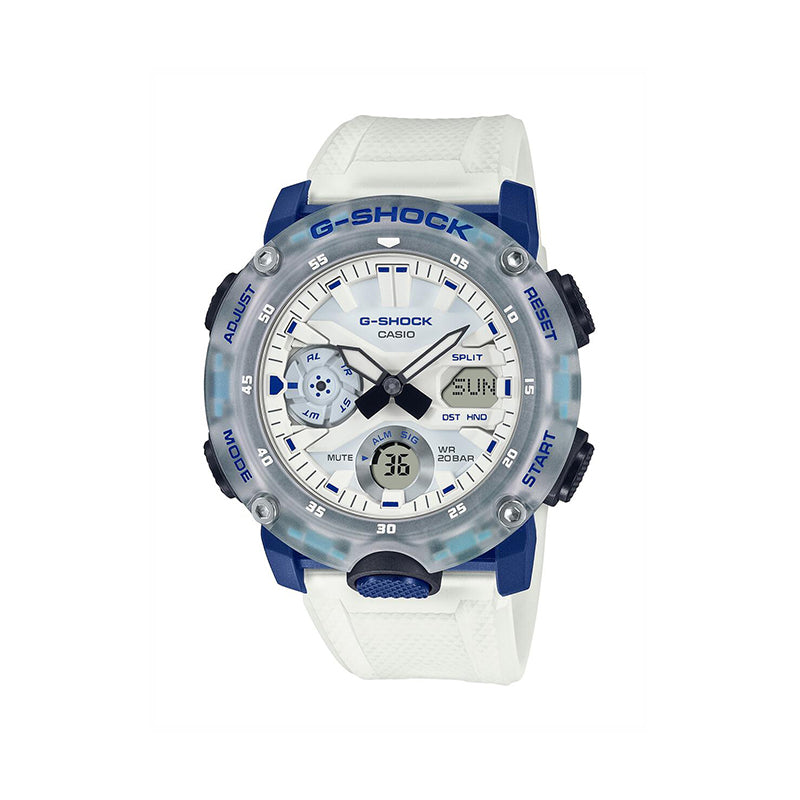 Casio G-Shock GA2000HC-7A Analog-Digital Sport Watch for Men - Shock Resistant, Waterproof, LED Backlight - Ideal for Outdoor, Running, Hiking & Military Use