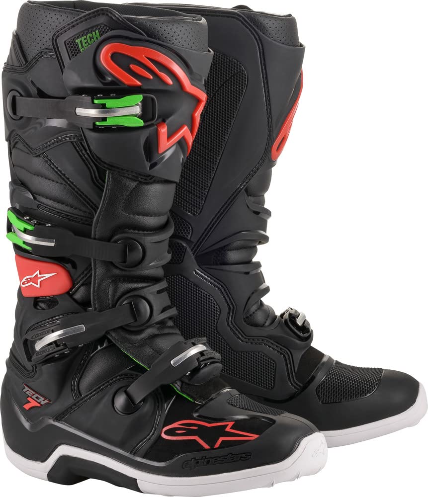 Alpinestars Tech 7 Men's Motocross Boots - Durable MX Riding Boots for Off-Road & Dirt Bike Racing - Perfect for Motocross, Enduro & Trail Riding Adventures