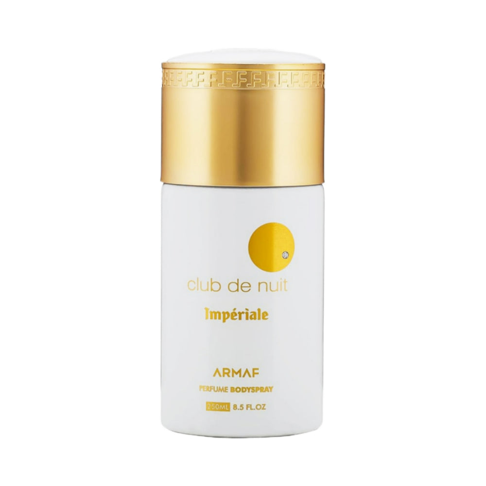 Club De Nuit Imperiale Body Spray for Men & Women - 250ml Long Lasting Fragrance - Fresh & Luxurious Scent - Perfect for Daily Wear, Office & Special Occasions